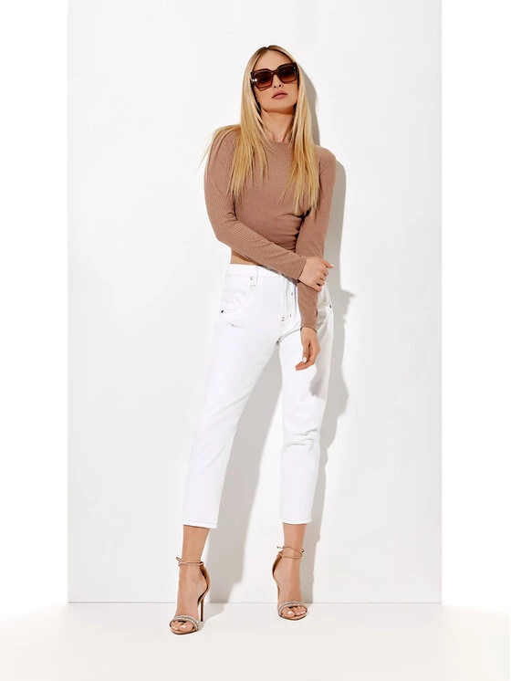 Rage Age Γυναίκες Boyfriends Τζιν Pixie Λευκό Regular Fit 4 Rage Age Γυναίκες Boyfriends Τζιν Pixie Λευκό Regular Fit - Image 2