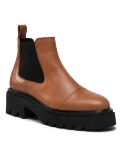 Rage Age Γυναίκες Biker Μποτάκια Μποτάκια με λάστιχο RA-16-06-000506 Καφέ