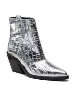 Rage Age Γυναίκες Biker Μποτάκια Μποτάκια RA-08-06-000381 Ασημί