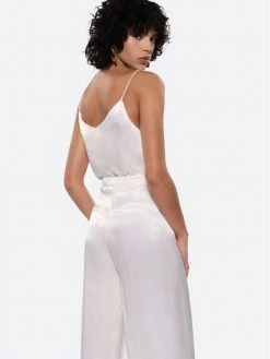 Rage Age Γυναίκες Υφασμάτινα Παντελόνια Παντελόνι υφασμάτινο Cabo Λευκό Relaxed Fit -Rage Age Κατάστημα unnamed file 158