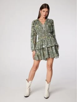 Rage Age Γυναίκες Καθημερινά Φορέματα Φόρεμα καθημερινό Cindy Πράσινο Regular Fit