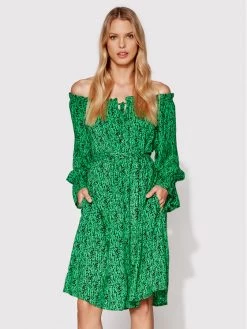 Rage Age Γυναίκες Καθημερινά Φορέματα Φόρεμα καθημερινό Felice Πράσινο Regular Fit