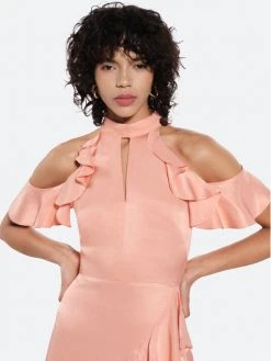 Rage Age Γυναίκες Κοκτέιλ Φορέματα Φόρεμα κοκτέιλ Candy Πορτοκαλί Regular Fit -Rage Age Κατάστημα unnamed file 205