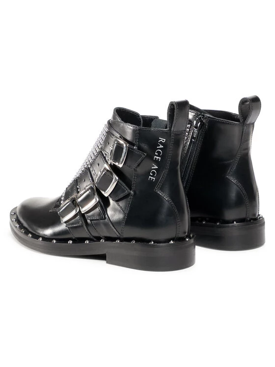 Rage Age Γυναίκες Biker Μποτάκια Μποτάκια RA-12-02-000097 Μαύρο 5 Rage Age Γυναίκες Biker Μποτάκια Μποτάκια RA-12-02-000097 Μαύρο - Image 3