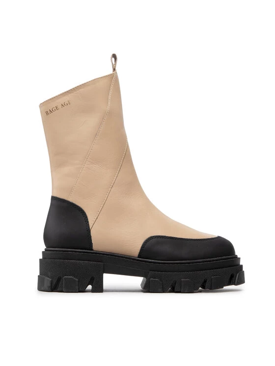 Rage Age Γυναίκες Biker Μποτάκια Μποτάκια RA-69-06-000517 Μπεζ 4 Rage Age Γυναίκες Biker Μποτάκια Μποτάκια RA-69-06-000517 Μπεζ - Image 2