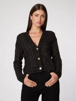 Rage Age Γυναίκες Ζακέτες Ζακέτα Sisi Μαύρο Regular Fit