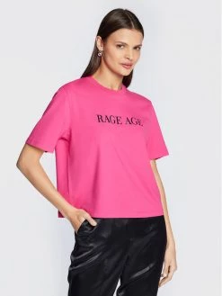 Rage Age Γυναίκες T-shirts T-Shirt Olivia Ροζ Relaxed Fit