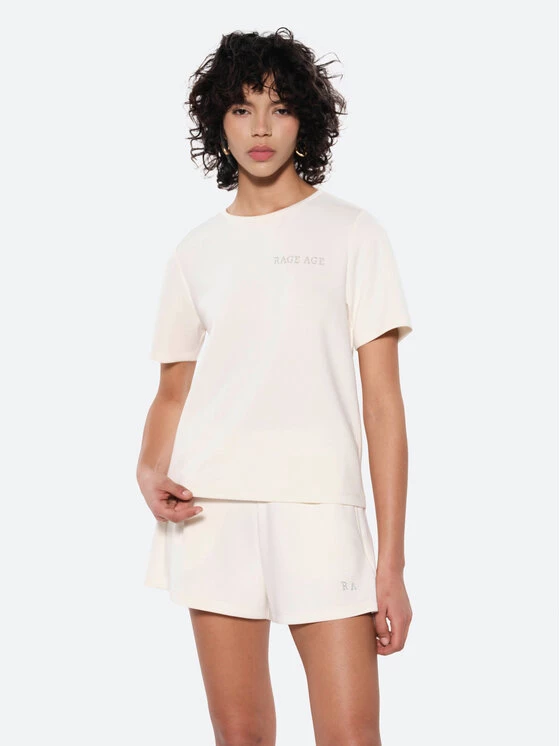 Rage Age Γυναίκες T-shirts T-Shirt Monaco Μπεζ Relaxed Fit 3 Rage Age Γυναίκες T-shirts T-Shirt Monaco Μπεζ Relaxed Fit
