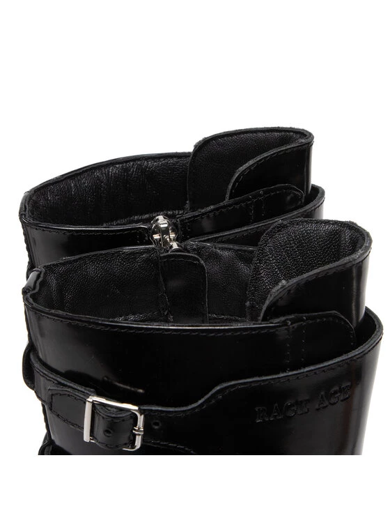 Rage Age Γυναίκες Biker Μποτάκια Μποτάκια RA-69-06-000494 Μαύρο 7 Rage Age Γυναίκες Biker Μποτάκια Μποτάκια RA-69-06-000494 Μαύρο - Image 5