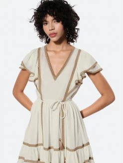 Rage Age Γυναίκες Καλοκαιρινά Φορέματα Φόρεμα καλοκαιρινό Lucia Μπεζ Regular Fit