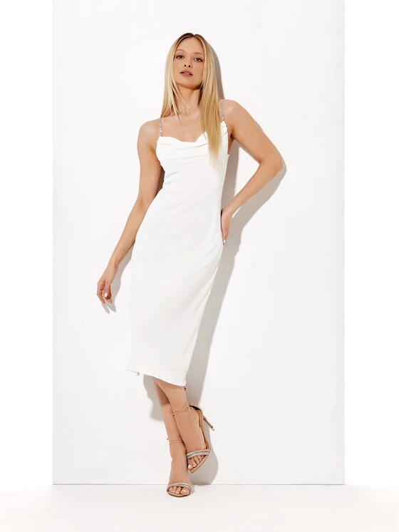 Rage Age Γυναίκες Κοκτέιλ Φορέματα Φόρεμα κοκτέιλ Roxane Λευκό Regular Fit 4 Rage Age Γυναίκες Κοκτέιλ Φορέματα Φόρεμα κοκτέιλ Roxane Λευκό Regular Fit - Image 2