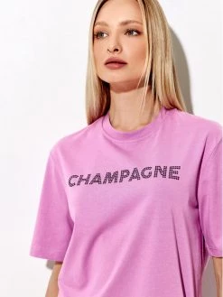 Rage Age Γυναίκες T-shirts T-Shirt Champagne Ροζ Regular Fit -Rage Age Κατάστημα unnamed file 2977
