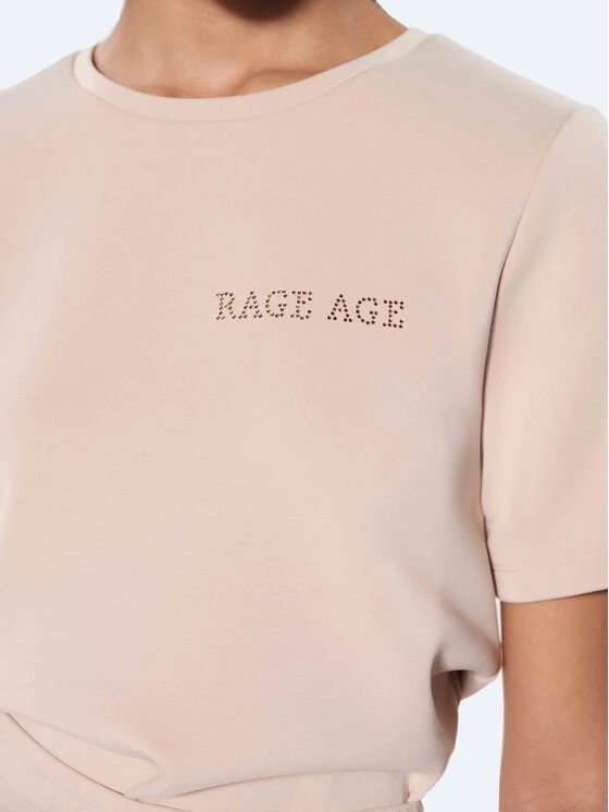 Rage Age Γυναίκες T-shirts T-Shirt Monaco Μπεζ Relaxed Fit 6 Rage Age Γυναίκες T-shirts T-Shirt Monaco Μπεζ Relaxed Fit - Image 4