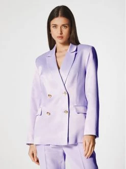 Rage Age Γυναίκες Σακάκια & Μπλέιζερ Μπλέιζερ Lauren Μωβ Regular Fit
