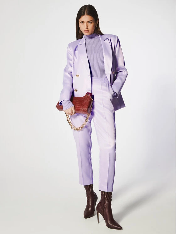 Rage Age Γυναίκες Σακάκια & Μπλέιζερ Μπλέιζερ Lauren Μωβ Regular Fit 4 Rage Age Γυναίκες Σακάκια & Μπλέιζερ Μπλέιζερ Lauren Μωβ Regular Fit - Image 2