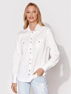 Rage Age Γυναίκες Casual Πουκάμισα Πουκάμισο Libra 2 Λευκό Regular Fit