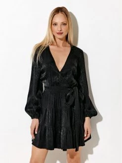 Rage Age Γυναίκες Κοκτέιλ Φορέματα Φόρεμα κοκτέιλ Lotta Μαύρο Regular Fit