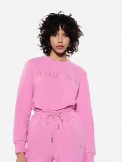 Rage Age Γυναίκες Μπλούζες Μπλούζα Ripley Ροζ Regular Fit