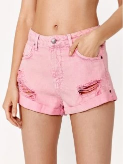 Rage Age Γυναίκες Τζιν Σορτς Τζιν σορτσάκια Harley Ροζ Regular Fit