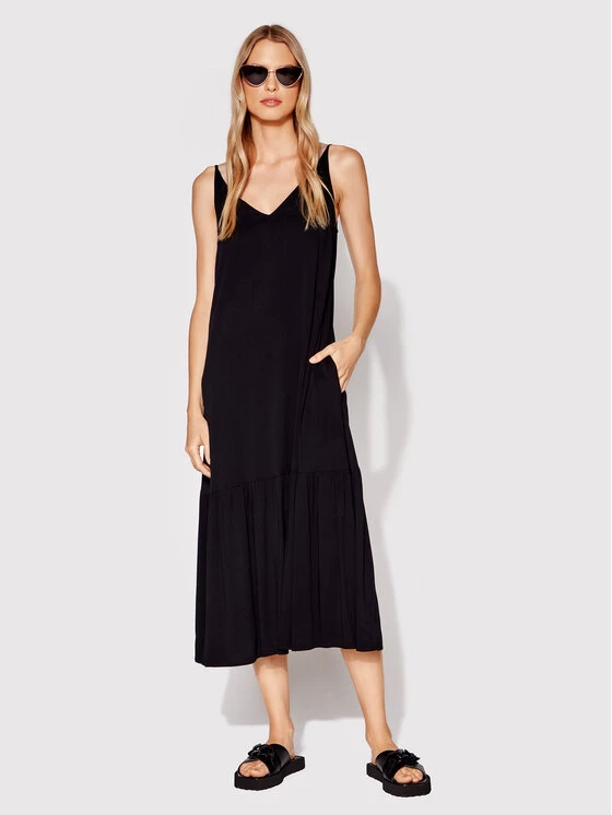 Rage Age Γυναίκες Καθημερινά Φορέματα Φόρεμα καθημερινό Selina 1 Μαύρο Regular Fit 4 Rage Age Γυναίκες Καθημερινά Φορέματα Φόρεμα καθημερινό Selina 1 Μαύρο Regular Fit - Image 2