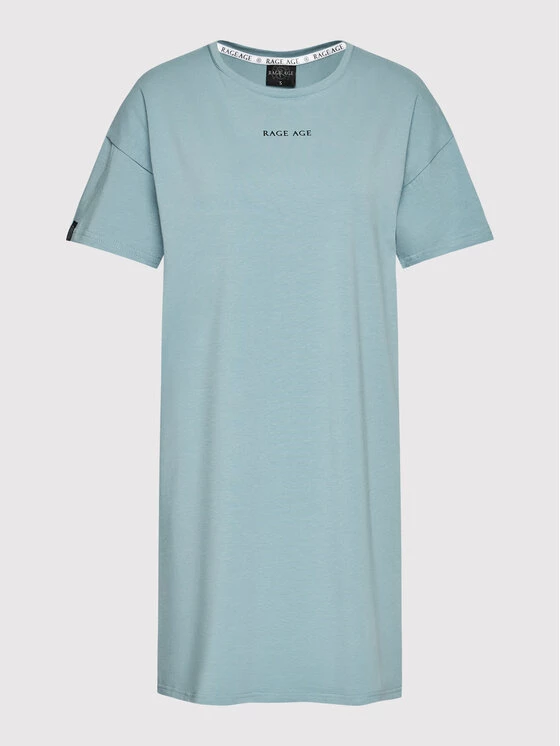 Rage Age Γυναίκες Καθημερινά Φορέματα Φόρεμα καθημερινό Njinga 4 Μπλε Relaxed Fit 7 Rage Age Γυναίκες Καθημερινά Φορέματα Φόρεμα καθημερινό Njinga 4 Μπλε Relaxed Fit - Image 5