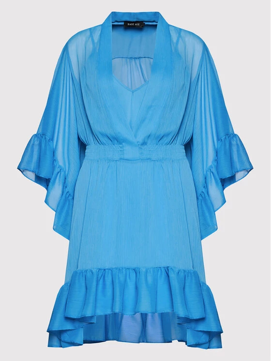 Rage Age Γυναίκες Καλοκαιρινά Φορέματα Φόρεμα καλοκαιρινό Vegas Μπλε Regular Fit 8 Rage Age Γυναίκες Καλοκαιρινά Φορέματα Φόρεμα καλοκαιρινό Vegas Μπλε Regular Fit - Image 6