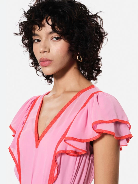 Rage Age Γυναίκες Καλοκαιρινά Φορέματα Φόρεμα καλοκαιρινό Lucia Ροζ Regular Fit 6 Rage Age Γυναίκες Καλοκαιρινά Φορέματα Φόρεμα καλοκαιρινό Lucia Ροζ Regular Fit - Image 4