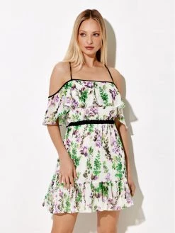 Rage Age Γυναίκες Καλοκαιρινά Φορέματα Φόρεμα καλοκαιρινό Sofia Λευκό Regular Fit