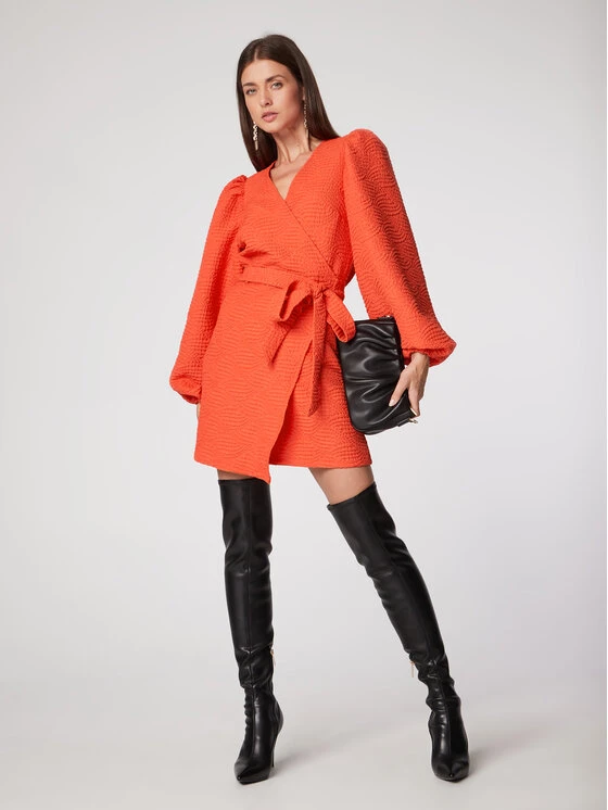 Rage Age Γυναίκες Καθημερινά Φορέματα Φόρεμα καθημερινό Mila Πορτοκαλί Regular Fit 4 Rage Age Γυναίκες Καθημερινά Φορέματα Φόρεμα καθημερινό Mila Πορτοκαλί Regular Fit - Image 2