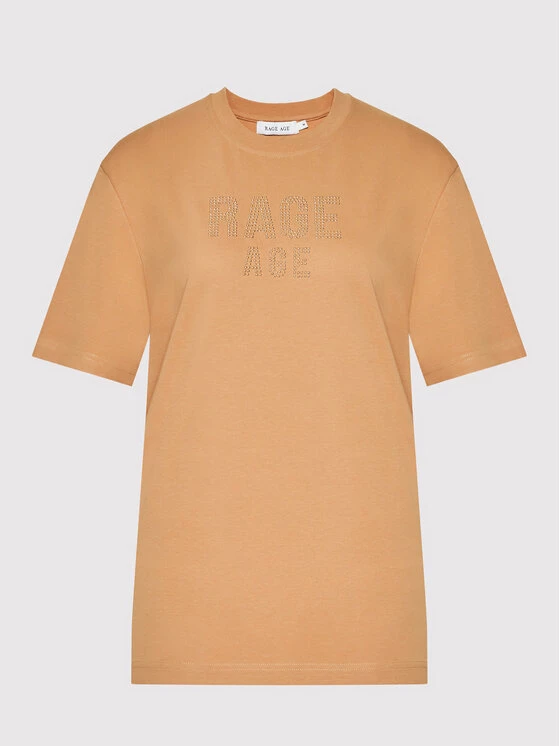 Rage Age Γυναίκες T-shirts T-Shirt Diamont Μπεζ Regular Fit 7 Rage Age Γυναίκες T-shirts T-Shirt Diamont Μπεζ Regular Fit - Image 5