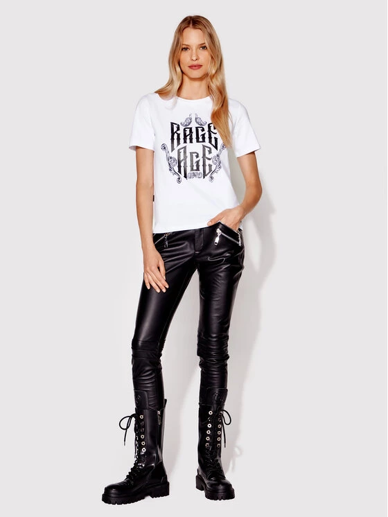 Rage Age Γυναίκες T-shirts T-Shirt Eudoxa 2 Λευκό Regular Fit 4 Rage Age Γυναίκες T-shirts T-Shirt Eudoxa 2 Λευκό Regular Fit - Image 2