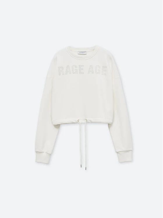 Rage Age Γυναίκες Μπλούζες Μπλούζα Sparkle Λευκό Regular Fit 8 Rage Age Γυναίκες Μπλούζες Μπλούζα Sparkle Λευκό Regular Fit - Image 6