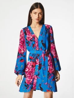 Rage Age Γυναίκες Καθημερινά Φορέματα Φόρεμα καθημερινό Jade Μπλε Regular Fit