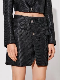 Rage Age Γυναίκες Φούστα Mini Arche 2 Μαύρο Slim Fit