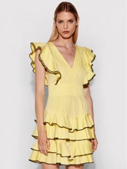 Rage Age Γυναίκες Καλοκαιρινά Φορέματα Φόρεμα καλοκαιρινό Freesia 3 Κίτρινο Slim Fit