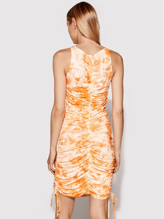 Rage Age Γυναίκες Καλοκαιρινά Φορέματα Φόρεμα καλοκαιρινό Cassini 1 Πορτοκαλί Slim Fit 5 Rage Age Γυναίκες Καλοκαιρινά Φορέματα Φόρεμα καλοκαιρινό Cassini 1 Πορτοκαλί Slim Fit - Image 3