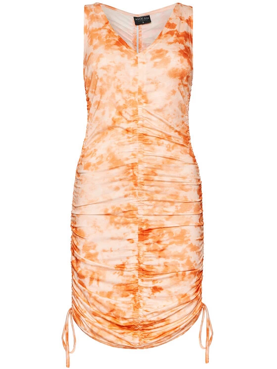 Rage Age Γυναίκες Καλοκαιρινά Φορέματα Φόρεμα καλοκαιρινό Cassini 1 Πορτοκαλί Slim Fit 7 Rage Age Γυναίκες Καλοκαιρινά Φορέματα Φόρεμα καλοκαιρινό Cassini 1 Πορτοκαλί Slim Fit - Image 5