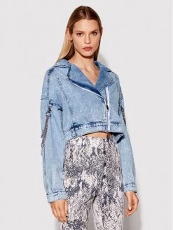 Rage Age Γυναίκες Τζιν Μπουφάν Τζιν μπουφάν Jackshot 1 Μπλε Regular Fit