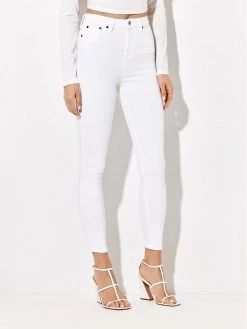 Rage Age Γυναίκες Τζιν Hope Λευκό Skinny Fit